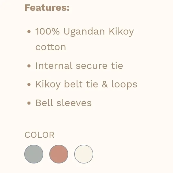 American Rhino, Watamu Robe, Sz L - Picture 9 of 11